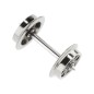 Preview: Roco 85606 H0 Radsatz AC, Ø 11 mm, Länge 24,75 mm (1 Stück) 
