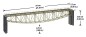 Preview: NOCH 67028 H0 Fischbauchbrücke, 54 cm lang 