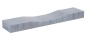 Preview: NOCH 66014 H0 Bahnsteig mit Gleisabgang, 18 cm lang 