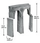 Preview: NOCH 58664 H0 Bruchsteinviadukt gebogen, Radius 360 mm 