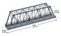Preview: NOCH 21320 H0 Kastenbrücke 36cm 