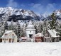 Preview: Vollmer 42413 H0 Weihnachtsdorf mit Beleuchtung 