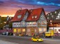 Preview: Vollmer 43637 H0 Gasthof zur Post mit LED-Beleuchtung 