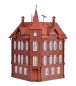 Preview: Vollmer 43807 H0 Eisenbahner-Wohnhaus, Eckhaus 