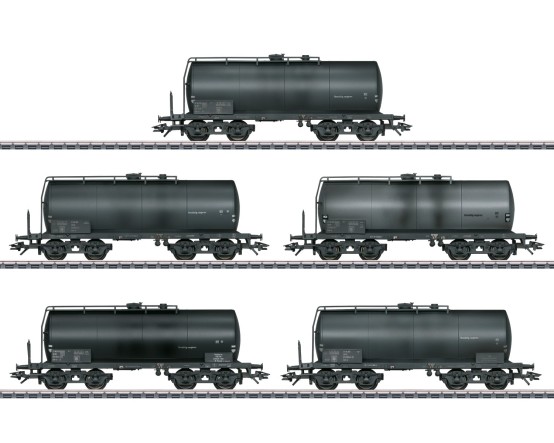 Märklin 46538 H0 Einheitskesselwagen Uerdingen, DR 5er-Set 