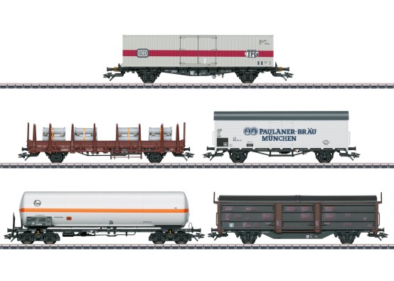 Märklin 47370 H0 Güterwagen, DB 5er-Set 