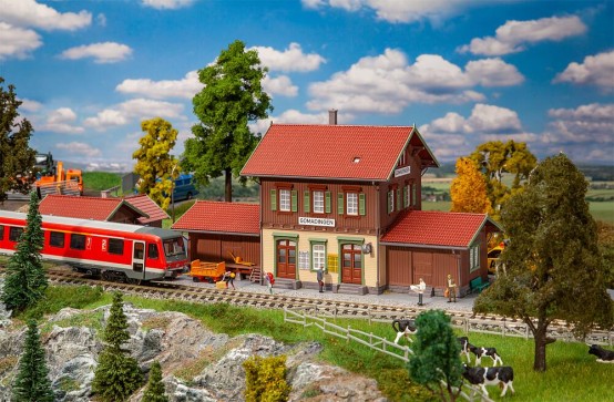 FALLER 110146 H0 Bahnhof Gomadingen 