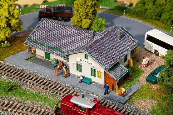 FALLER 110150 H0 Bahnhof Mühlen 
