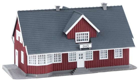 Preview: FALLER 110160 H0 Schwedischer Bahnhof 