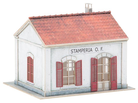 Preview: FALLER 110202 H0 Haltepunkt Stamperia, gealtert 