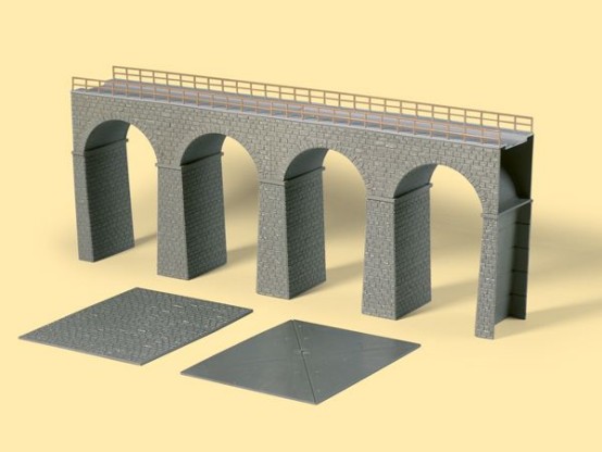 Preview: Auhagen 11344 H0 Eisenbahnbrücke 