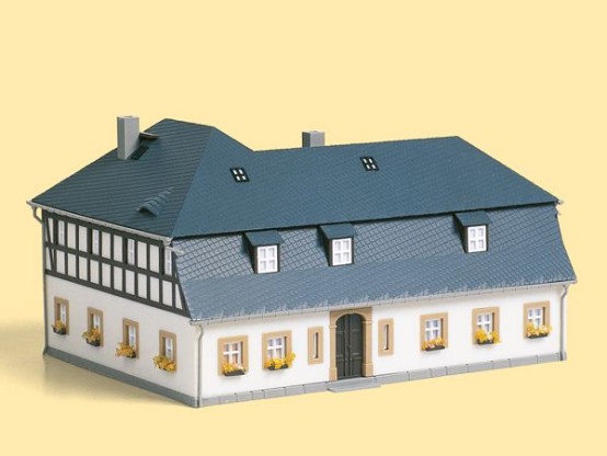 Preview: Auhagen 11385 H0 Wohnhaus Mühlenweg 1 