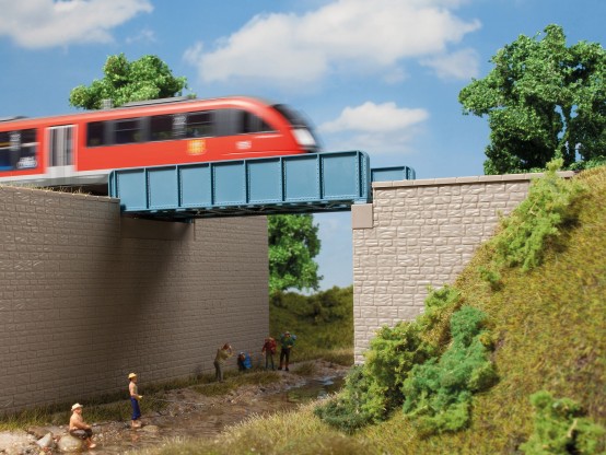 Auhagen 11441 H0 Blechträgerbrücke 