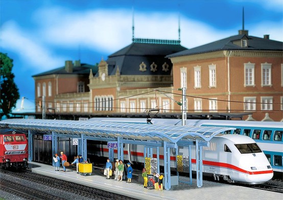 FALLER 120193 H0 ICE-Bahnsteige 