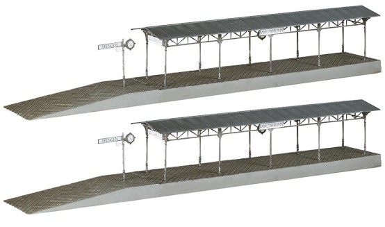 Preview: FALLER 120204 H0 2 Bahnsteige 
