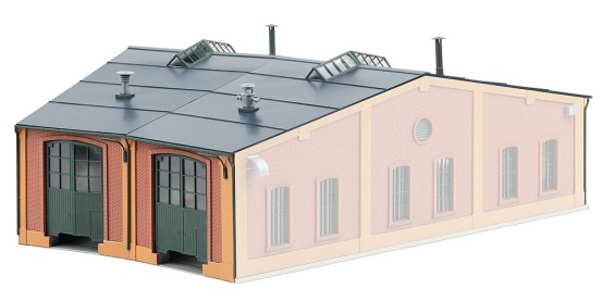 Preview: FALLER 120282 H0 Ergänzungs-Set für Ringlokschuppen mit 12°-Teilung