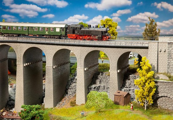 FALLER 120465 H0 Viadukt-Set, 2-gleisig 