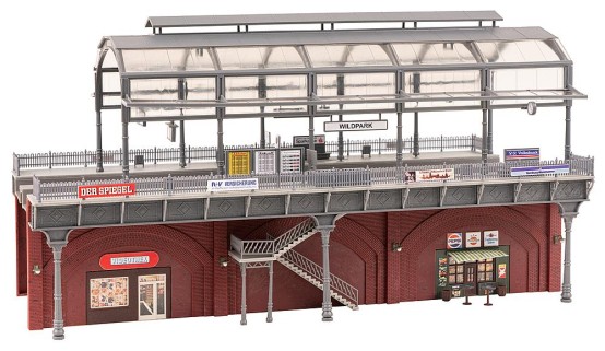 Preview: FALLER 120580 H0 S-Bahn-Station 