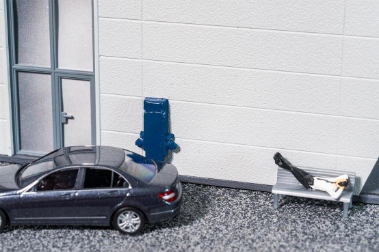 Preview: FALLER 130153 H0 E-Tankstelle 