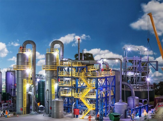 Preview: FALLER 130175 H0 Chemieanlage 