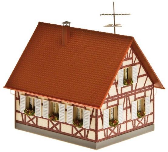 Preview: FALLER 130222 H0 Einfamilienhaus mit Fachwerk 