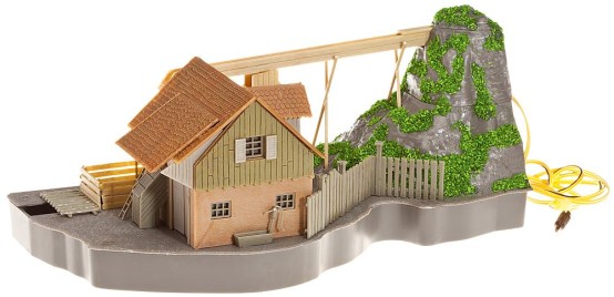 Preview: FALLER 130225 H0 Wassermühle mit Pumpe 