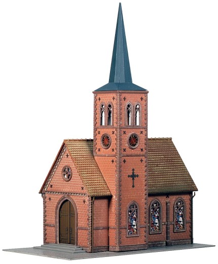 Preview: FALLER 130239 H0 Kleinstadt-Kirche 