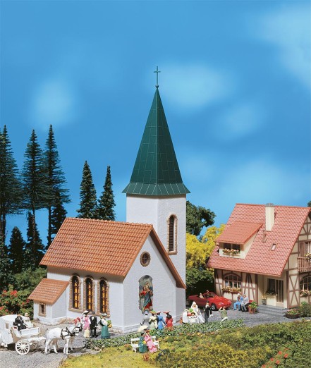 FALLER 130240 H0 Dorfkirche 