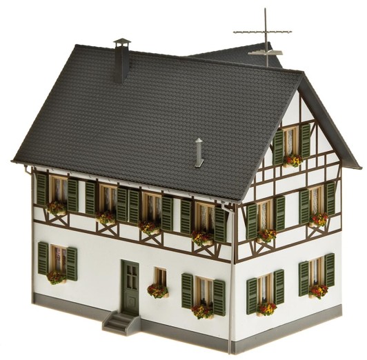 Preview: FALLER 130259 H0 Zweifamilienhaus mit Fachwerk 