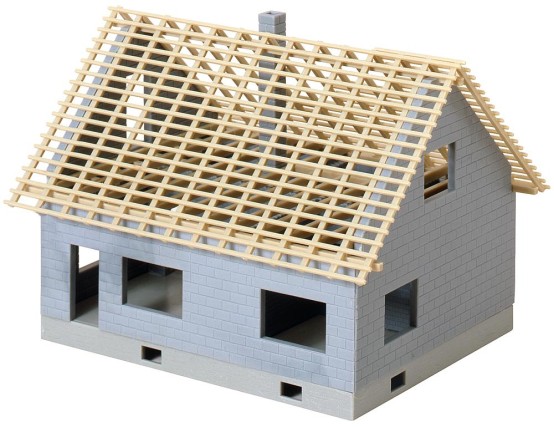 Preview: FALLER 130303 H0 Einfamilienhaus im Bau 
