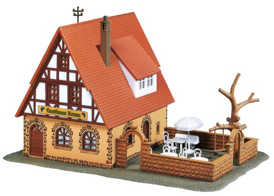 Preview: FALLER 130314 H0 Gasthaus Zur Krone 