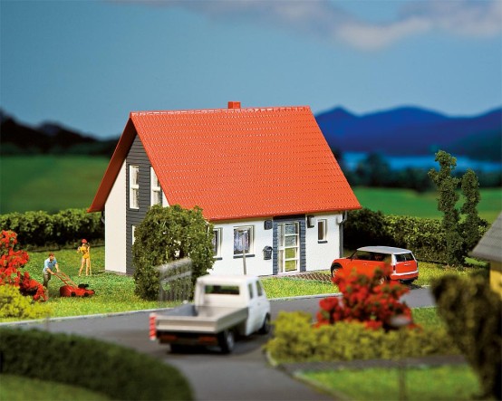 FALLER 130316 H0 Einfamilienhaus, grau 