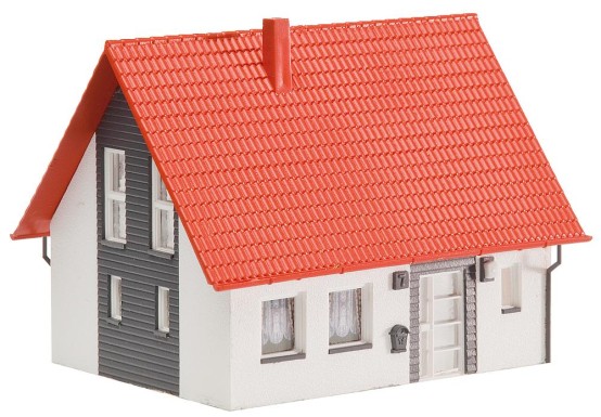 Preview: FALLER 130316 H0 Einfamilienhaus, grau 