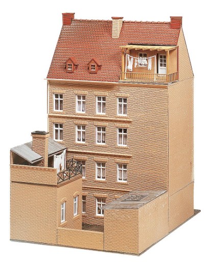 Preview: FALLER 130448 H0 Stadthaus Allianz + Tee & Gewürze 