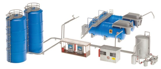 Preview: FALLER 130486 H0 Tankanlage ARAL 