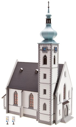 Preview: FALLER 130490 H0 Kleinstadtkirche 