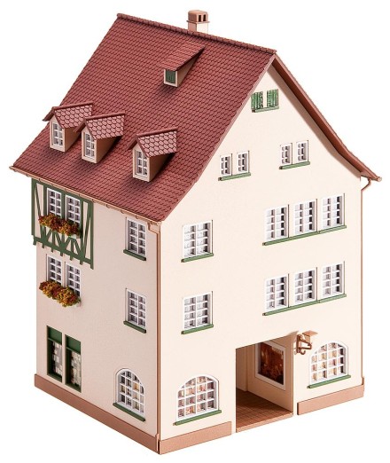 Preview: FALLER 130492 H0 Stadthaus mit Passage 