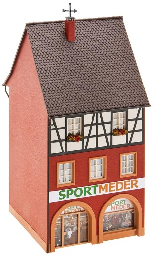 Preview: FALLER 130498 H0 Stadthaus Sport Meder 