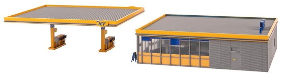 Preview: FALLER 130589 H0 Tankstelle 