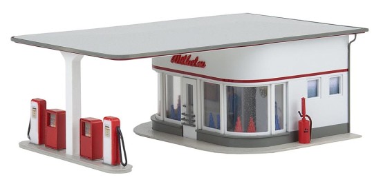 Preview: FALLER 130590 H0 Tankstelle 50er Jahre 