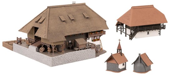 Preview: FALLER 130677 H0 Schwarzwald-Set Vogtsbauernhof 