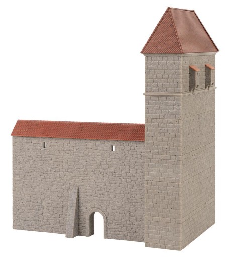 Preview: FALLER 130691 H0 Altstadtmauer-Set Schildmauer 