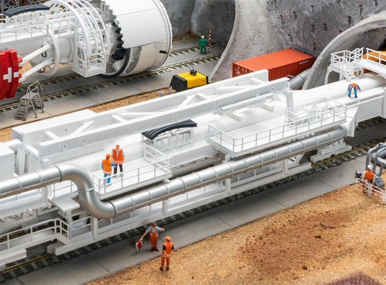 FALLER 130899 H0 Nachläufer für Gripper-TBM 
