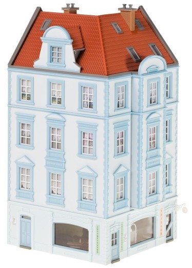 Preview: FALLER 130906 H0 Stadteckhaus Goethestraße 63 