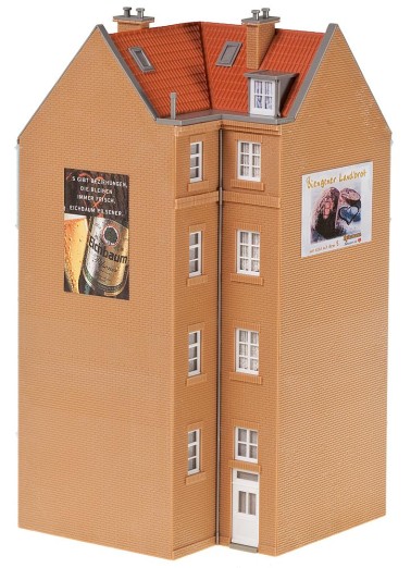 Preview: FALLER 130906 H0 Stadteckhaus Goethestraße 63 