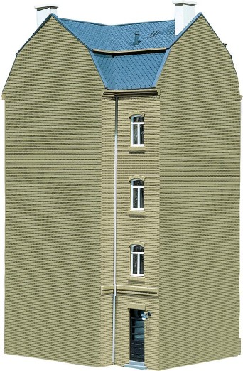Preview: FALLER 130916 H0 Stadt-Eckhaus Goethestraße 62 
