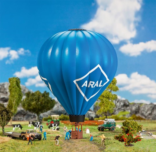 FALLER 131001 H0 Heißluftballon mit Gasflamme 