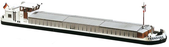 Preview: FALLER 131006 H0 Flussfrachtschiff mit Wohnkajüte 