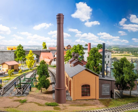 FALLER 131336 H0 Industrie-Schornstein 