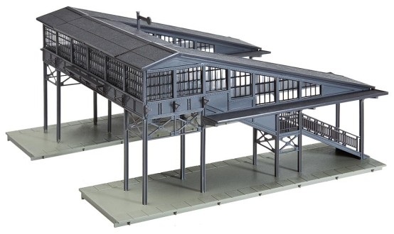 Preview: FALLER 131378 H0 Bahnsteigbrücke 